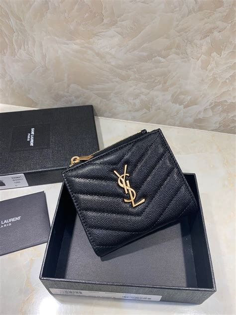 ysl small wallet replica|ysl wallet dupe.